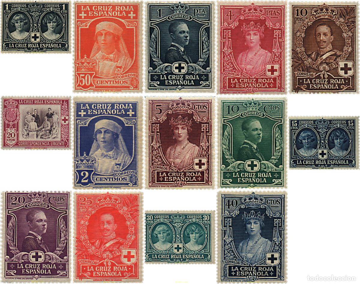 Sellos: 321635 HINGED ESPA&Ntilde;A 1926 CRUZ ROJA ESPA&Ntilde;OLA