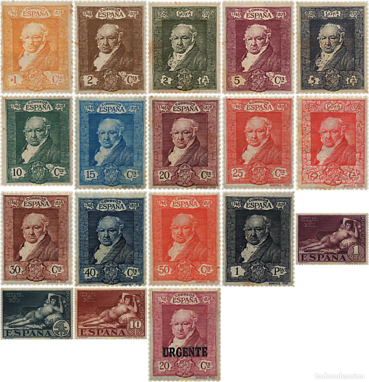 Sellos: 131063 MNH ESPA&Ntilde;A 1930 QUINTA DE GOYA EN LA EXPOSICION DE SEVILLA