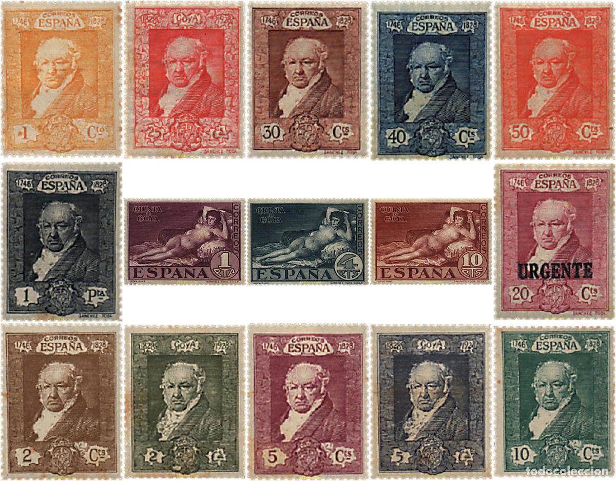 Sellos: 210556 HINGED ESPA&Ntilde;A 1930 QUINTA DE GOYA EN LA EXPOSICION DE SEVILLA