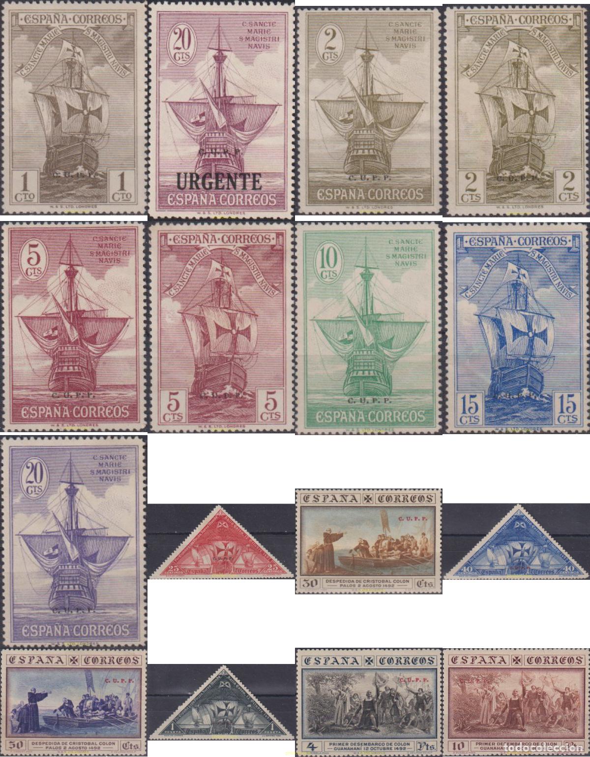 Sellos: 618313 HINGED ESPA&Ntilde;A 1930 DESCUBRIMIENTO DE AMERICA