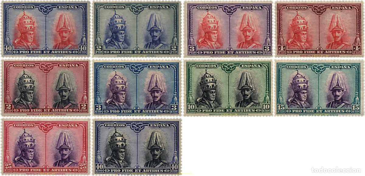 Sellos: 285245 MNH ESPA&Ntilde;A 1928 PRO CATACUMBAS DE SAN DAMASO EN ROMA