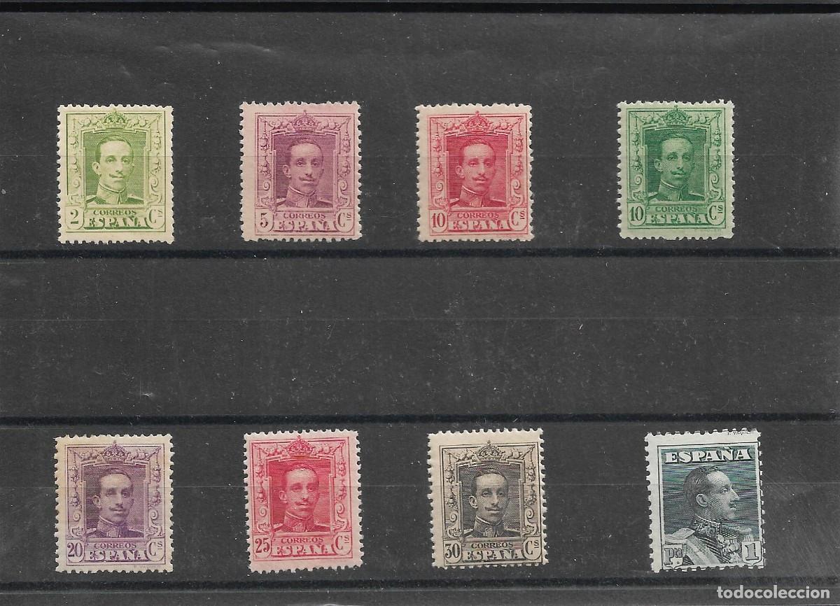 Sellos: Sellos de Espa&ntilde;a A&ntilde;o 1922/30 Alfonso XIII Edifil 310,311,313,314,316,317,318 y 321
