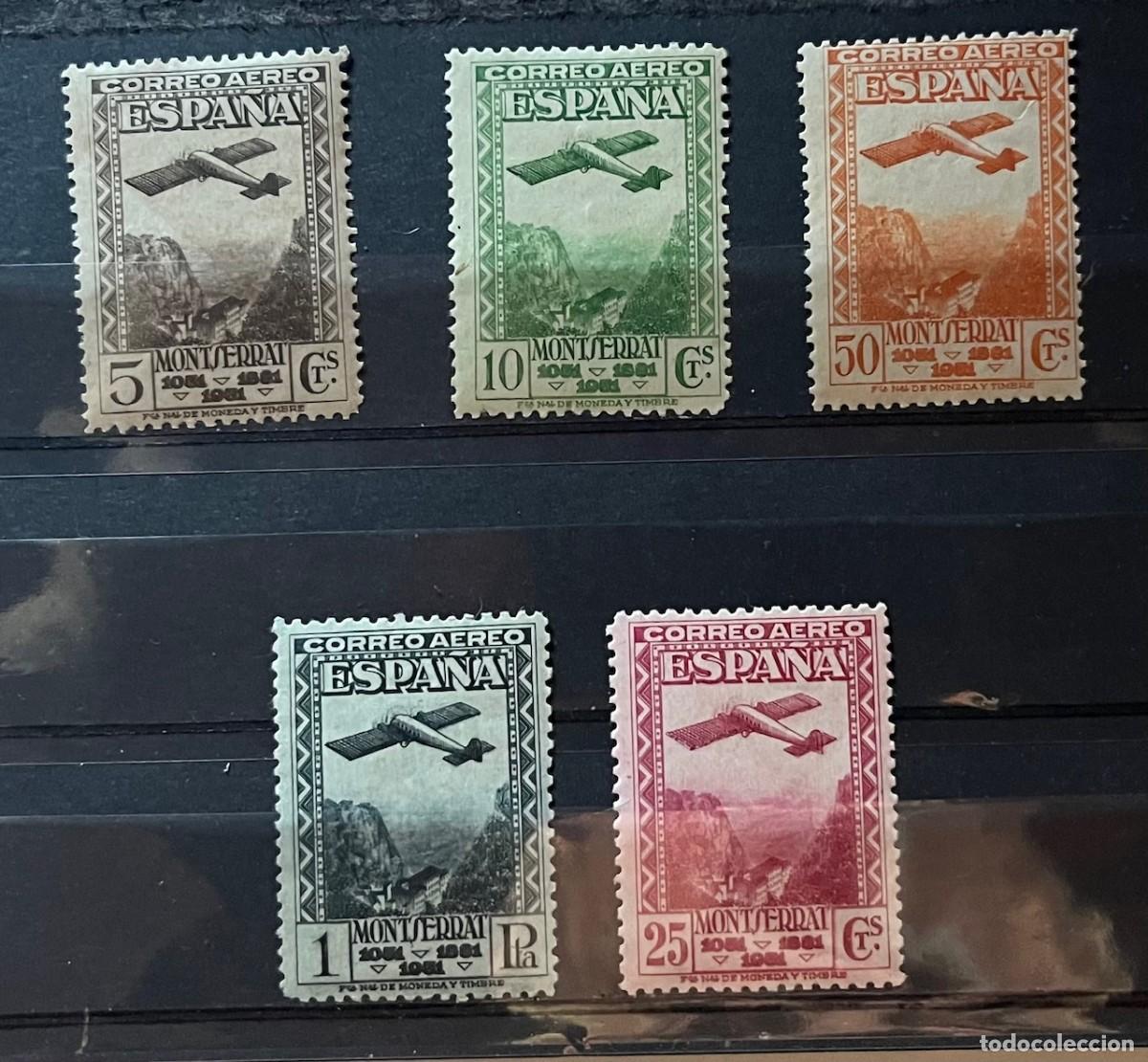 Sellos: 19331 Montserrat MNH**,numerados,centrados,goma,lujo