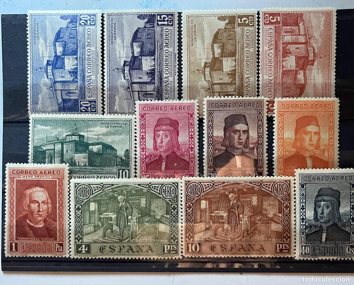 Sellos: 1930,descubrimiento de am&eacute;rica,MN**,centrado,goma,color,lujo