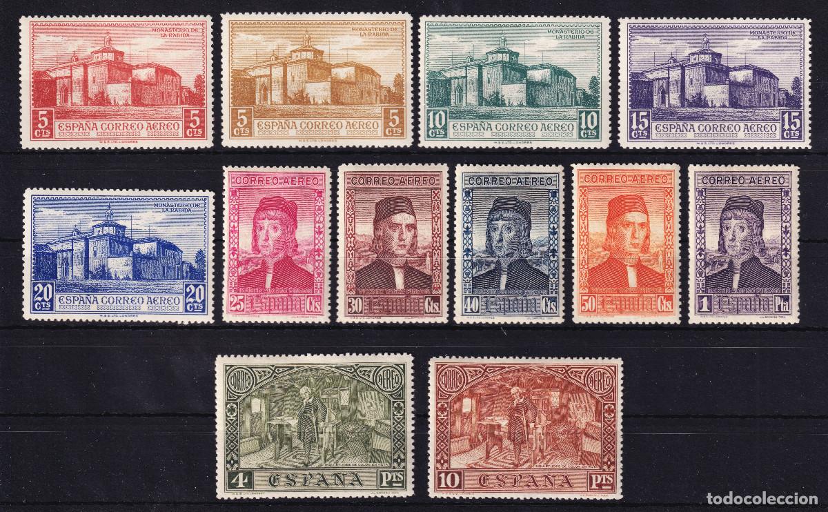Sellos: ESPA&Ntilde;A DESCUBRIMIENTO DE AMERICA * 547/558 - A&Ntilde;O 1930 - MH