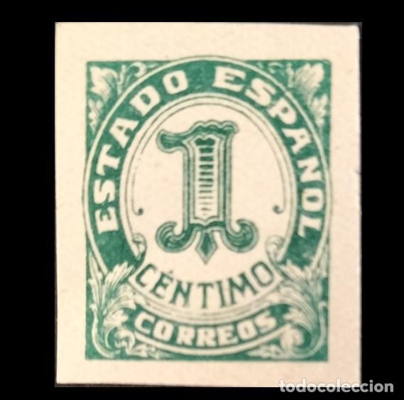Sellos: Edifil 814 SIN FIJASELLOS MNH Cifras Cid e Isabel sello Espa&ntilde;a a&ntilde;o 1937-1940