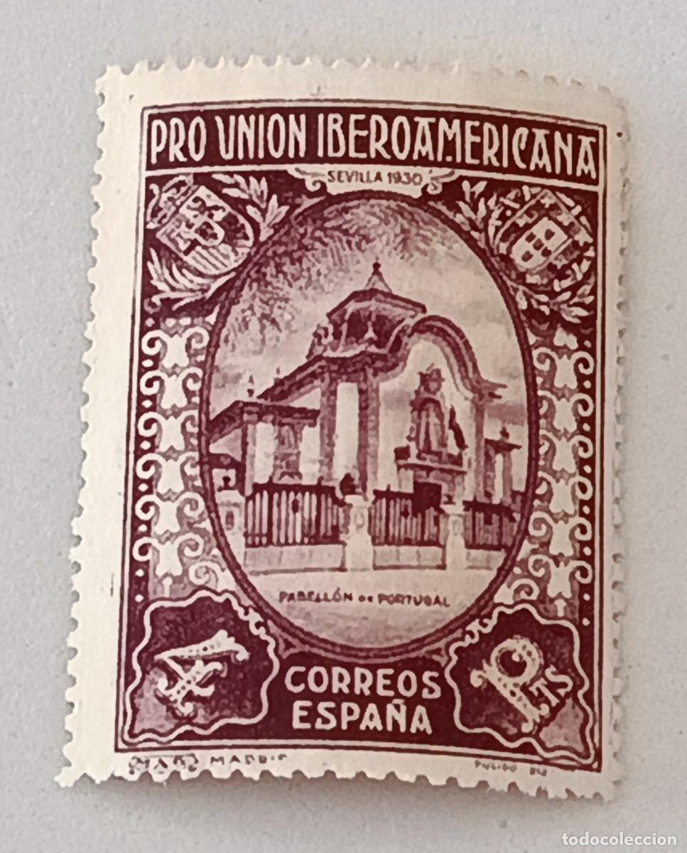 Sellos: Sellos Espa&ntilde;a 1930, edifil 579, Pro Uni&oacute;n Iberoamericana.