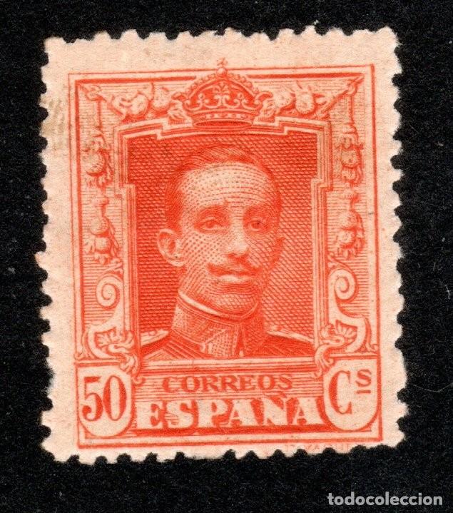 Sellos: EDIFIL 320 ALFONSO XIII. TIPO VAQUER 1922-1930. VALOR CAT&Aacute;LOGO: 69 &euro;. MLH. (SALIDA: 0,01 &euro;)