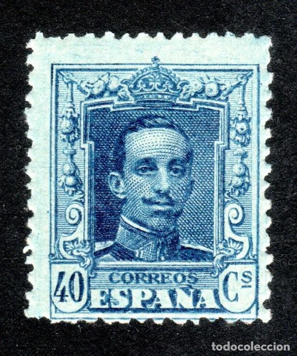 Sellos: EDIFIL 319 ALFONSO XIII. TIPO VAQUER 1922-1930. VALOR CAT&Aacute;LOGO: 18 &euro;. MNH ** (SALIDA: 0,01 &euro;)
