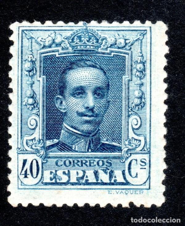 Timbres: EDIFIL 319 ALFONSO XIII. TIPO VAQUER 1922-1930. VALOR CAT&Aacute;LOGO: 18 &euro;. MNH ** (SALIDA: 0,01 &euro;)