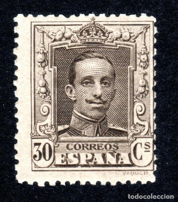 Sellos: EDIFIL 318 ALFONSO XIII. TIPO VAQUER 1922-1930. VALOR CAT&Aacute;LOGO: 54 &euro;. MNH ** (SALIDA: 0,01 &euro;)