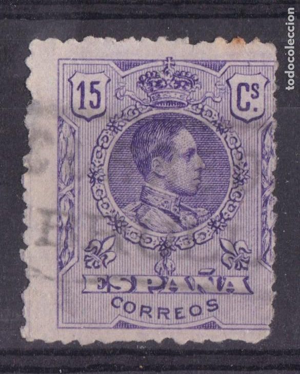 Timbres: AA1- Alfonso XIII Medall&oacute;n Matasellos Carter&iacute;a Especial BRULL Barcelona