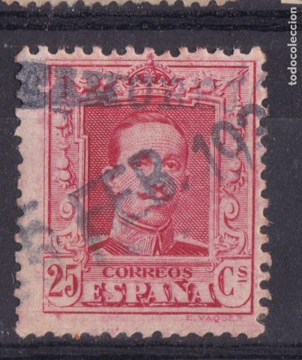 Timbres: AA1- Alfonso XIII Vaquer Matasellos Carter&iacute;a Lineal TAMUREJO Badajoz . No Catalogada