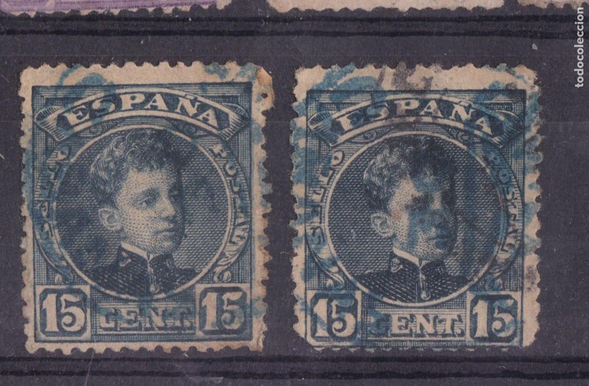 Timbres: AA1- Alfonso XIII Cadete Matasellos Carter&iacute;a Especial CABA&Ntilde;AS II Coru&ntilde;a . No Catalogada sobre Cadete
