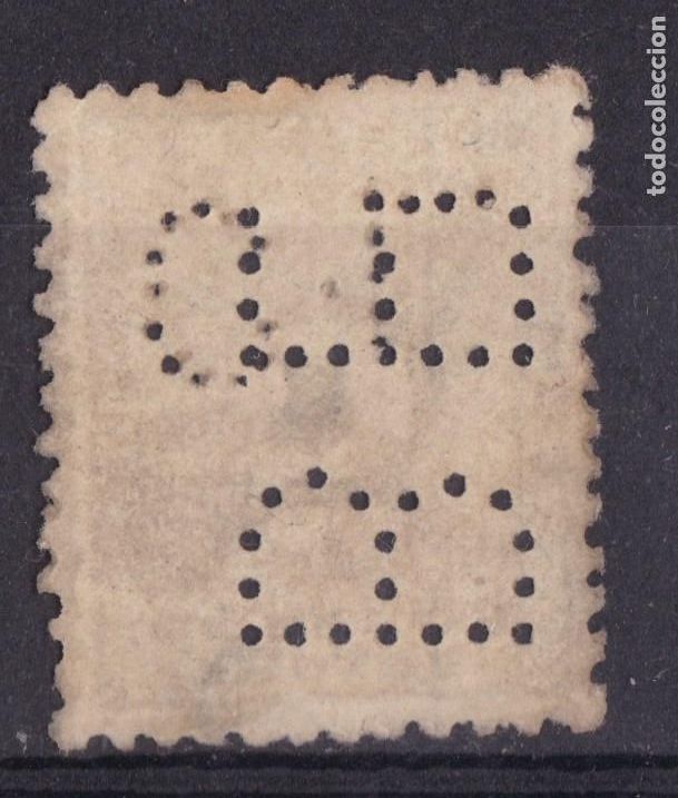 Timbres: AA2-DERECHO DE ENTREGA Edifil 592 . PERFORADO DOBLE BE y CL
