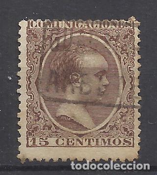 Francobolli: ALFONSO XIII PELON CARTERIA ARBETETA guadalajara