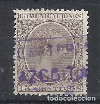 Timbres: ALFONSO XIII PELON CARTERIA AZCOITIA GUIPUZCOA