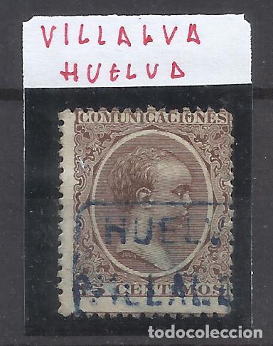 Briefmarken: alfonso XIII PELON CARTERIA VILLALVA HUELVA