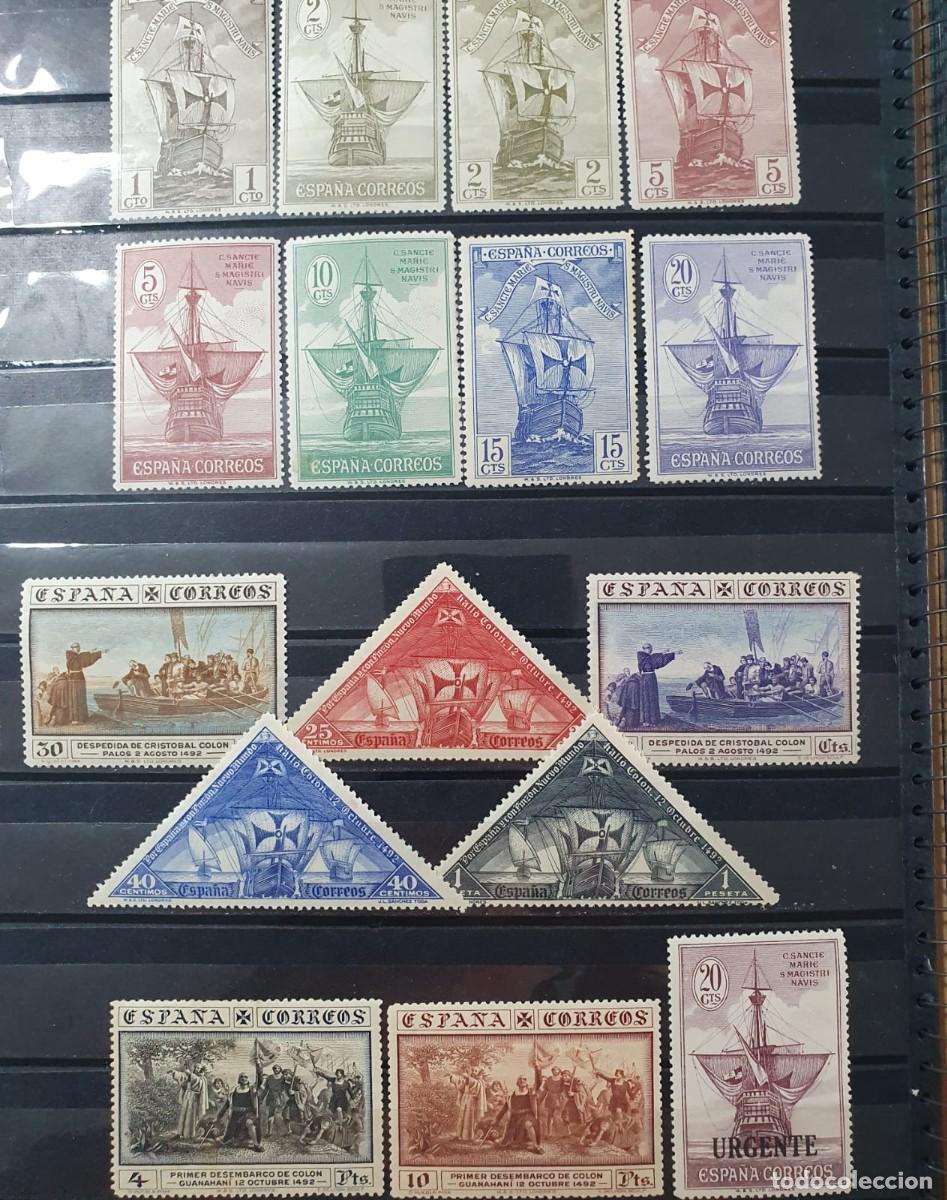 Briefmarken: SERIE COMPLETA EDIFIL 531 ** A 546 ** DESCUBRIMIENTO AMERICA ESPA&Ntilde;A 1930
