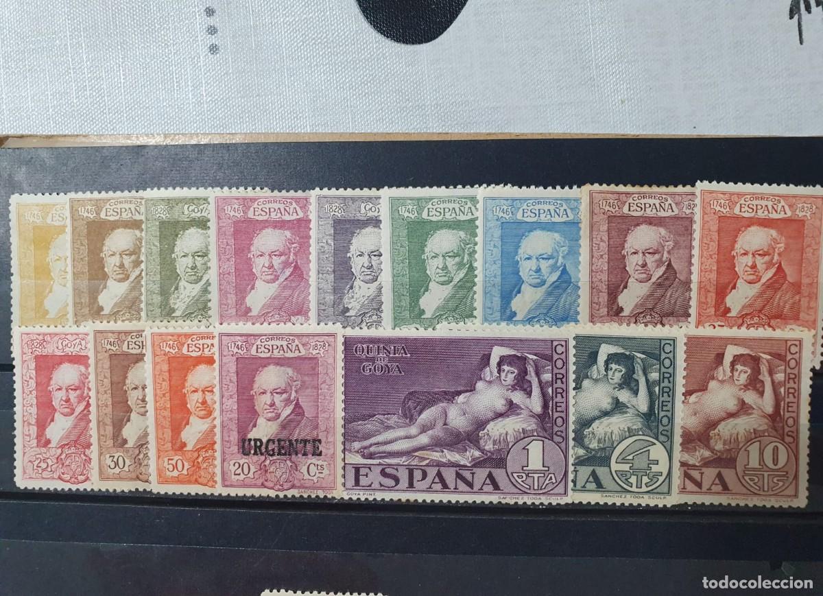Timbres: LOTE SELLOS NUEVOS */** SERIE GOYA ESPA&Ntilde;A 1930