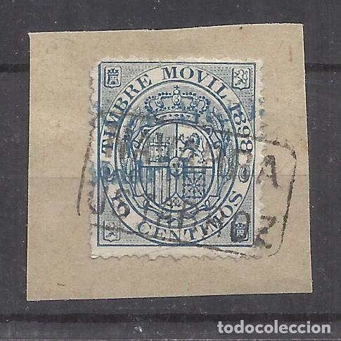 Selos: alfonso XIII FISCAL CARTERIA USTARROZ NAVARRA