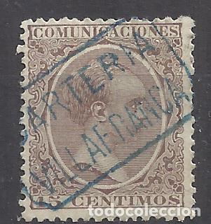 Timbres: alfonso XIII PELON CARTERIA VILLAFRANCA NAVARRA