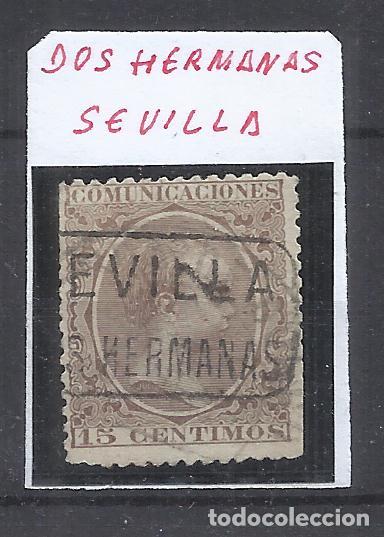Selos: alfonso XIII PELON CARTERIA DOS HERMANAS CUATRO OREJAS SEVILLA