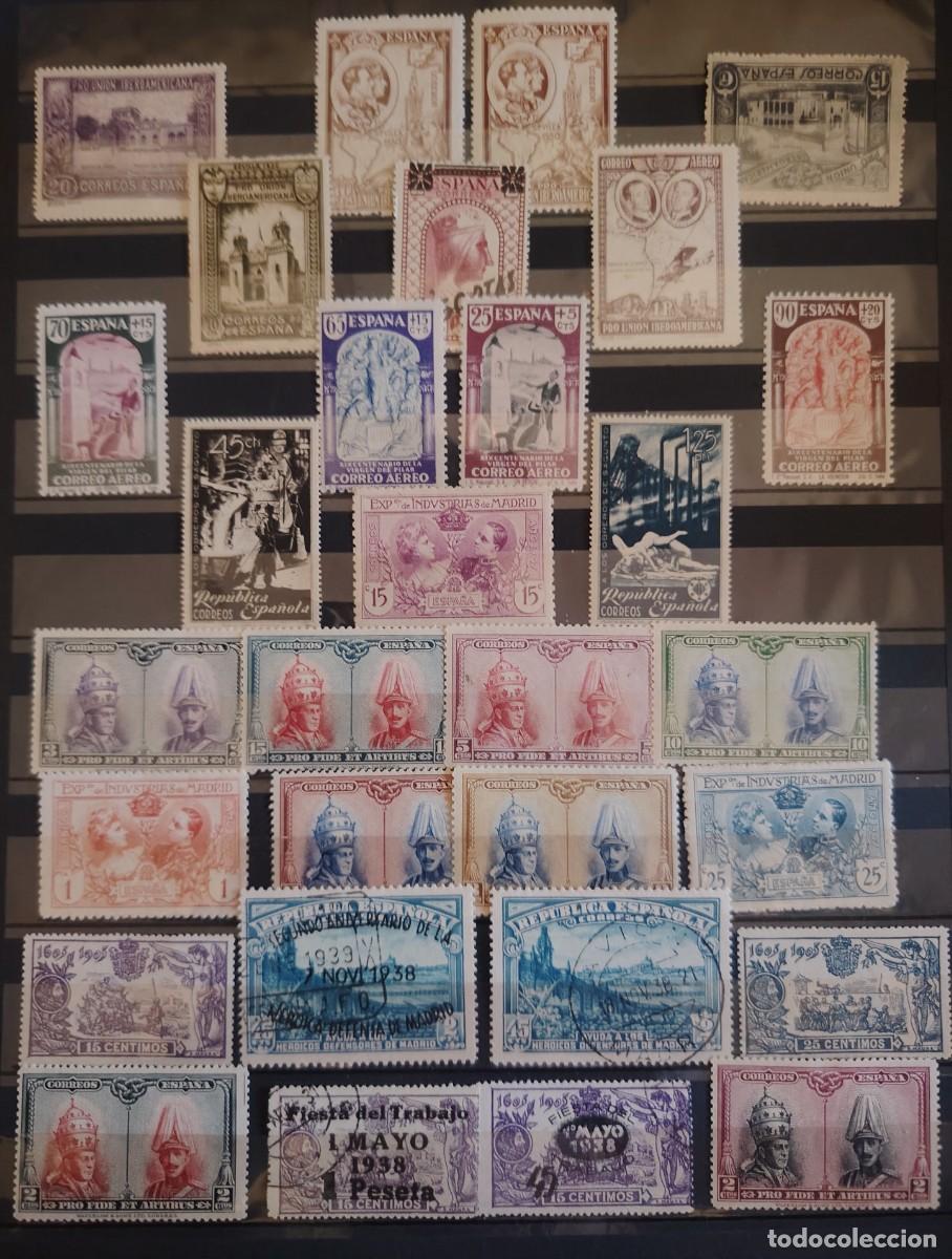 Timbres: LOTE DE SELLOS ANTIGUOS DE ESPA&Ntilde;A LOTE 1