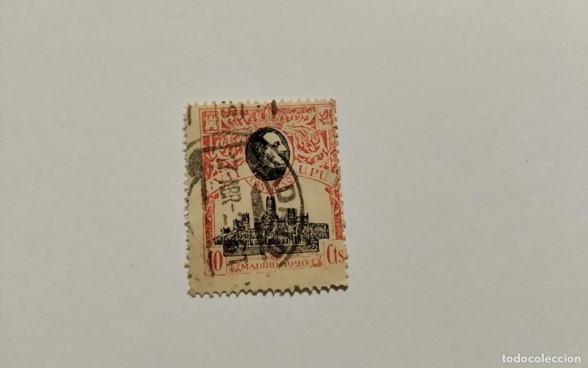Briefmarken: ESPA&Ntilde;A - 1920 - ALFONSO XIII - EDIFIL 305 - MATASELLOS FECHADOR