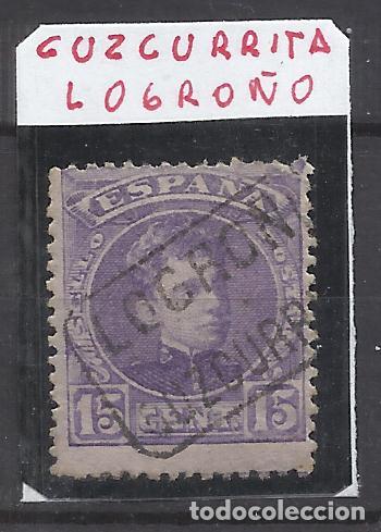 Selos: alfonso XIII CADETE CARTERIA CUZCURRITA LOGRO&Ntilde;O RIOJA