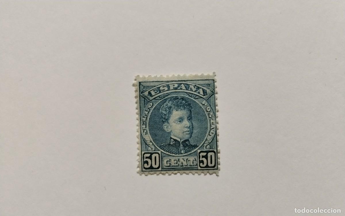 Timbres: ESPA&Ntilde;A - 1901 - ALFONSO XIII - EDIFIL 252 - MH* - NUEVO - CENTRADO