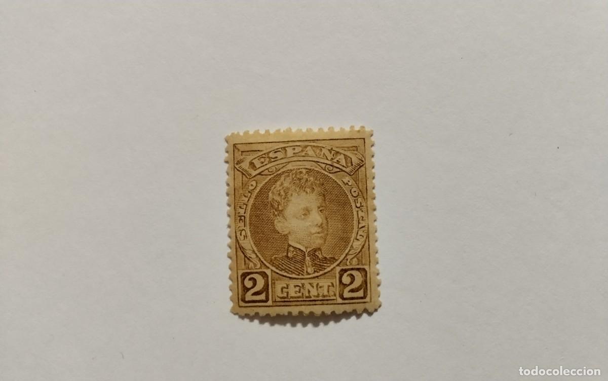 Selos: ESPA&Ntilde;A - 1901 - ALFONSO XIII - EDIFIL 252 - MNH** - NUEVO - BIEN CENTRADO