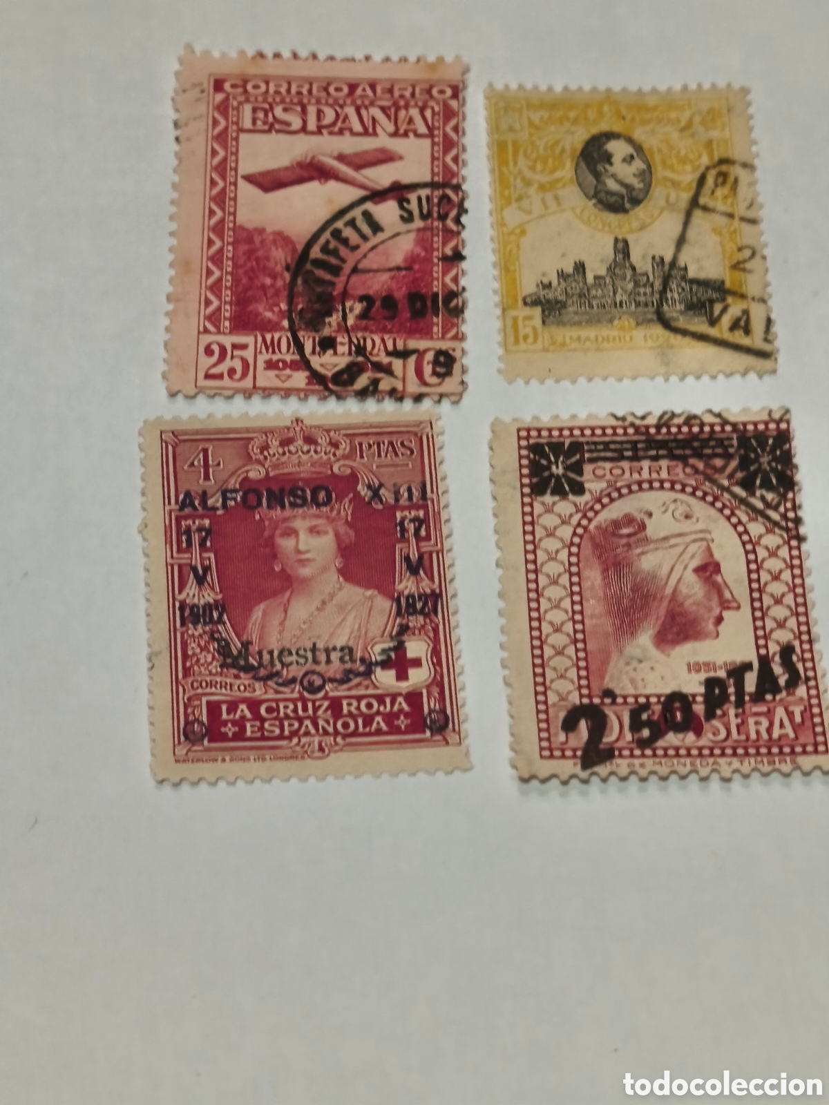 Selos: 4 sellos 1 centenario nuevos y usados 2 y 2 , ver imagenes