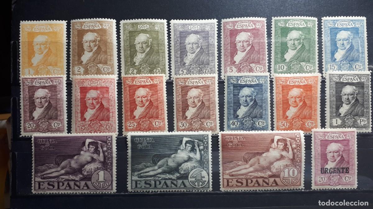 Sellos: ESPA&Ntilde;A. A&ntilde;o 1930. **/*. Edifil 499/516