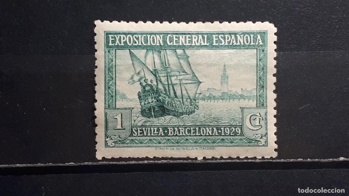Sellos: ESPA&Ntilde;A. A&ntilde;o 1929. *. Edifil 434