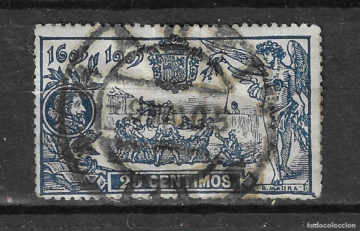Sellos: 1905 QUIJOTE EDIFIL 260&ordm; USADO BIEN CENTRADO