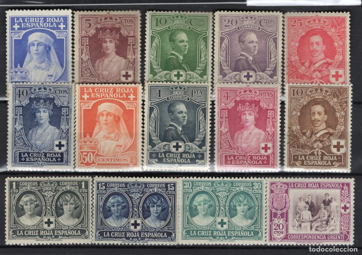 Stamps: PC962 Sellos Espa&ntilde;a a&ntilde;o 1926 EDIFIL 325/338** sellos originales en NUEVO SERIE COMPLETA v.c. 405 &euro;