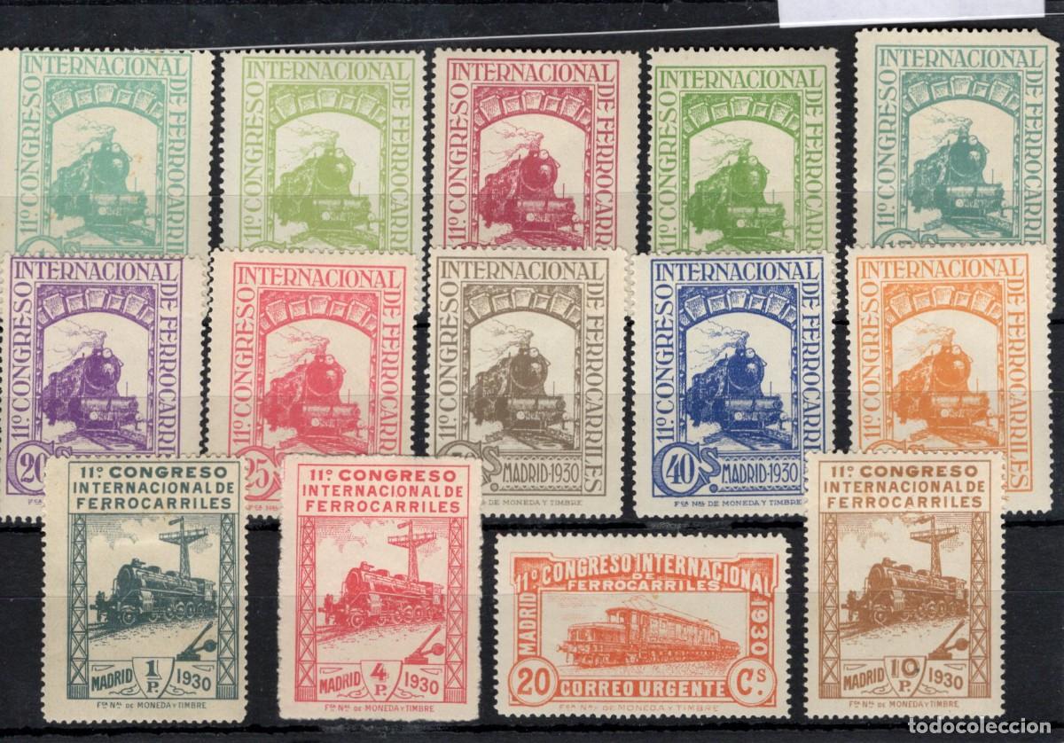 Sellos: PC971 Sellos Espa&ntilde;a a&ntilde;o 1930 EDIFIL 469/482* sellos originales en NUEVO (10pts lujo) v.c. 1060 &euro;