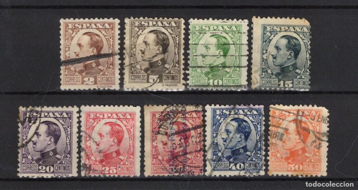 Selos: PC973 Sellos Espa&ntilde;a a&ntilde;o 1930/31 EDIFIL 490/498&ordm; sellos originales en usado SERIE COMPLETA v.c. 11 &euro;