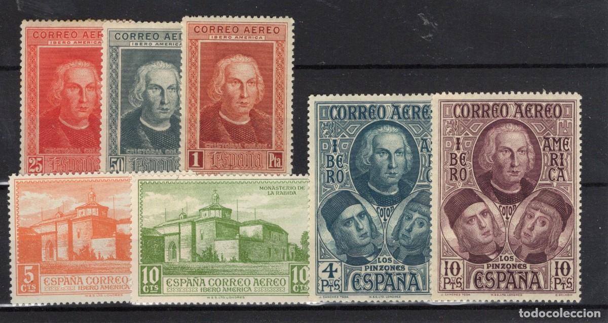 Briefmarken: PC981 Sellos Espa&ntilde;a a&ntilde;o 1930 EDIFIL 559/565**-* sellos originales en NUEVO SERIE COMPLETA v.c. 36 &euro;