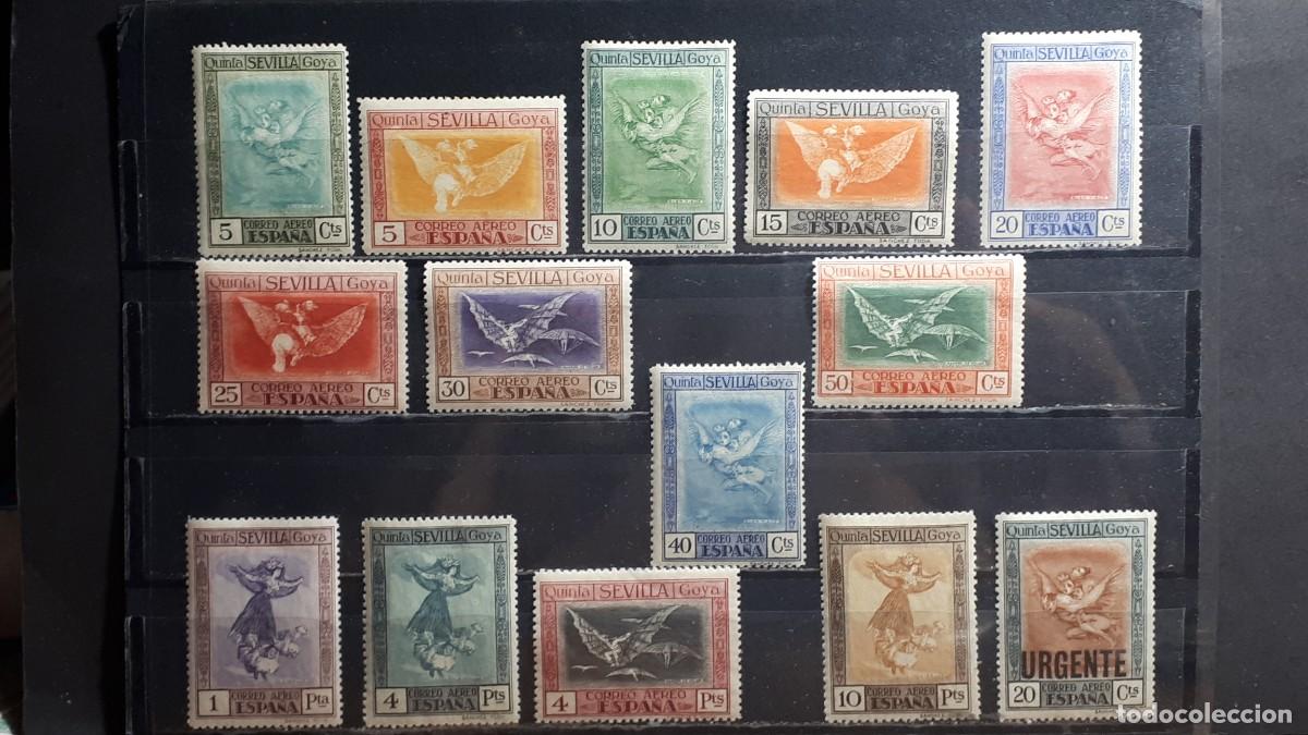 Sellos: ESPA&Ntilde;A. A&Ntilde;O 1930. **. Edifil 517/30