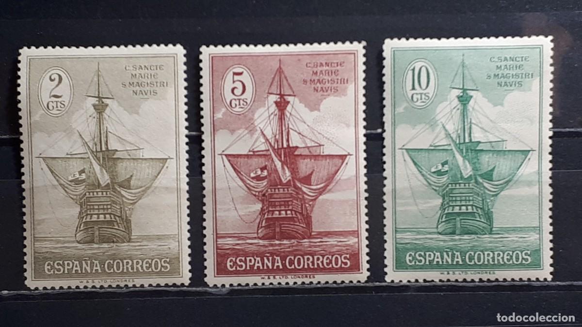 Sellos: ESPA&Ntilde;A. A&Ntilde;O 1930. *. Edifil 532, 534, 536