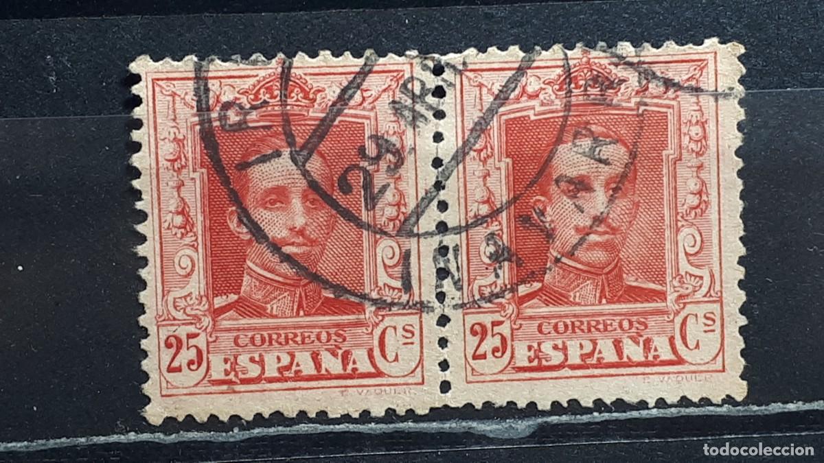 Sellos: ESPA&Ntilde;A. A&Ntilde;O 1922. &deg;. Edifil, 317. Pareja.