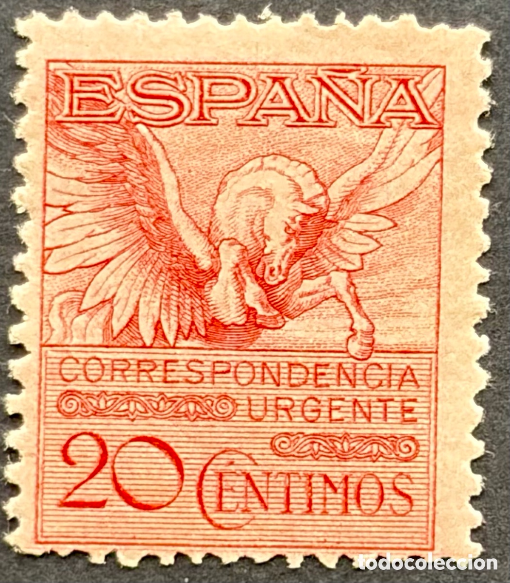 Sellos: 1929. Sello espa&ntilde;a .Alfonso XIII.Urgencia