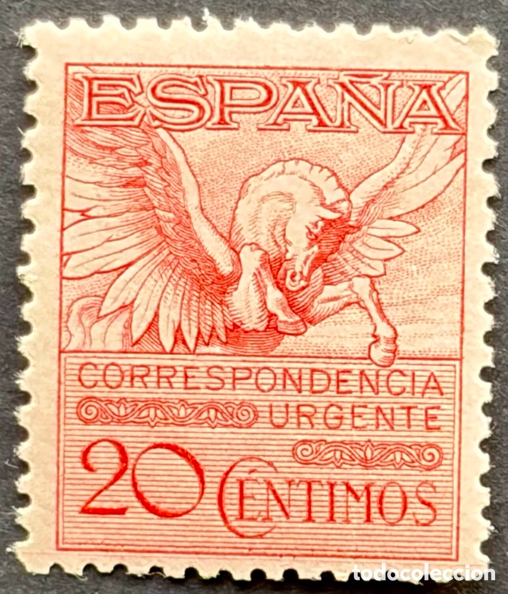 Sellos: 1929. Sello espa&ntilde;a .Alfonso XIII.Urgencia