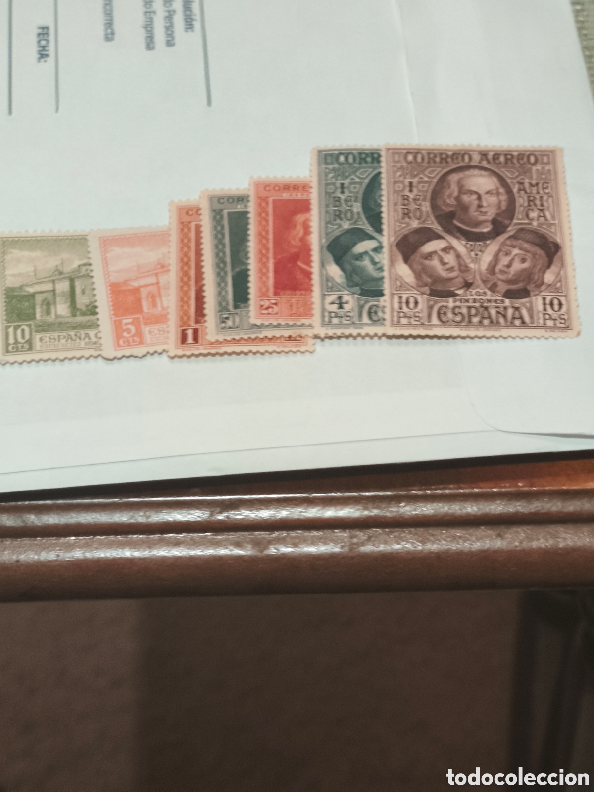 Stamps: Serie completa de Espa&ntilde;a n 559/65 nueva con goma* y charnela