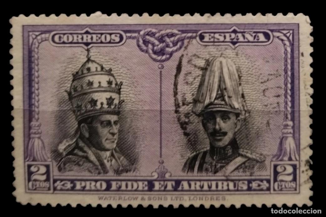 Sellos: ESPA&Ntilde;A 1928. PRO CATACUMBAS 2 CTOS. USADO.
