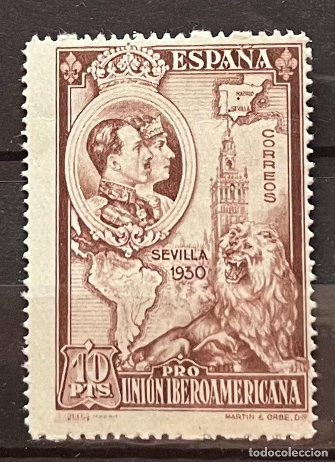 Sellos: 1930,union iberoamericana,centrados,goma,color,MN** ed 580