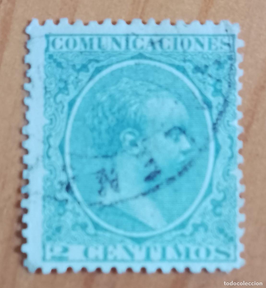 Sellos: A&Ntilde;O 1889-99 - EDIFIL 213 - ALFONSO XIII