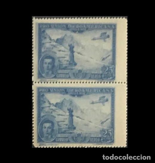Selos: BLOQUE DE 2 Edifil 585 MNH LUJO sellos AUTENTICOS Espa&ntilde;a 1930 Pro Union Iberoamericana